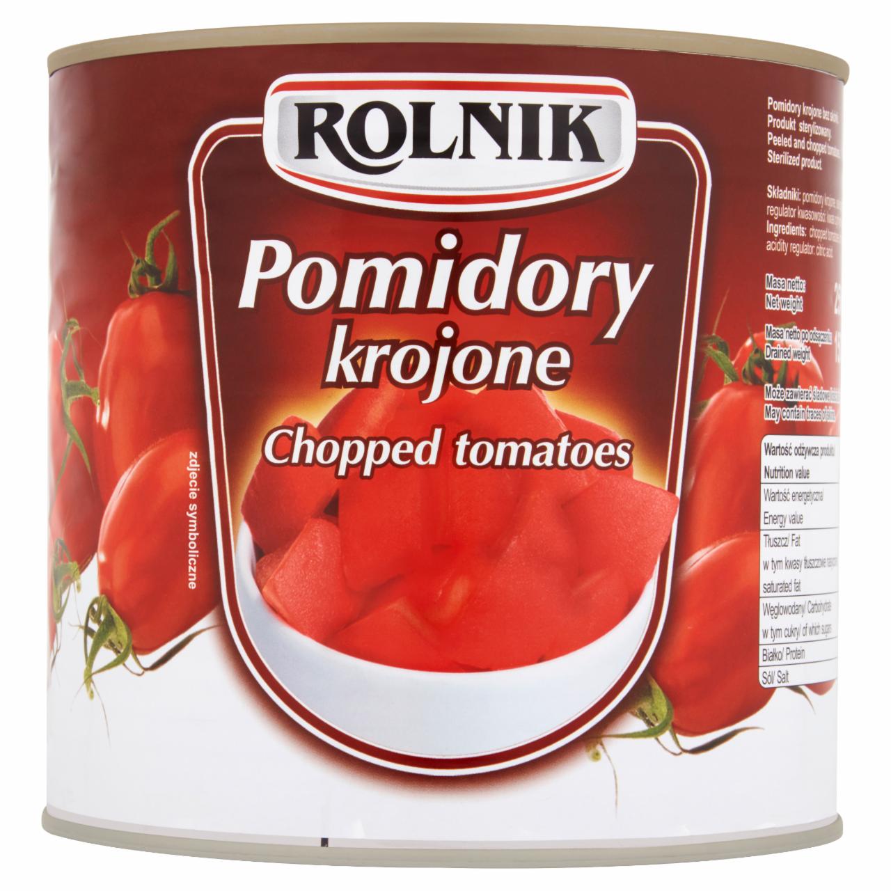 Photo - Rolnik Chopped Tomatoes 2500 g