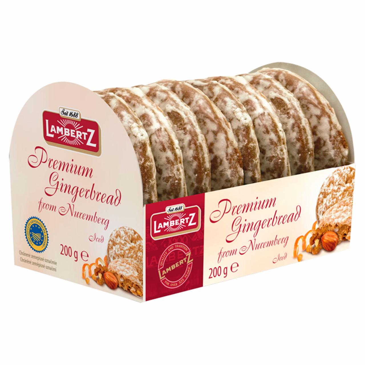 Photo - Lambertz Premium Iced Gingerbread from Nuremberg 200 g