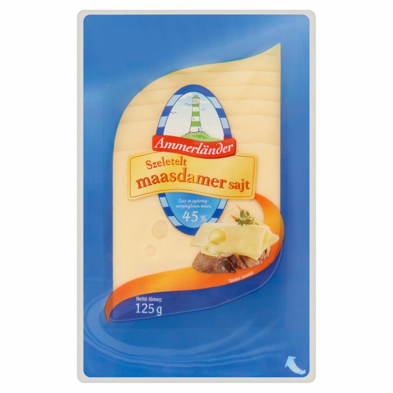 Photo - Ammerländer Maasdamer Cheese Slices 125 g