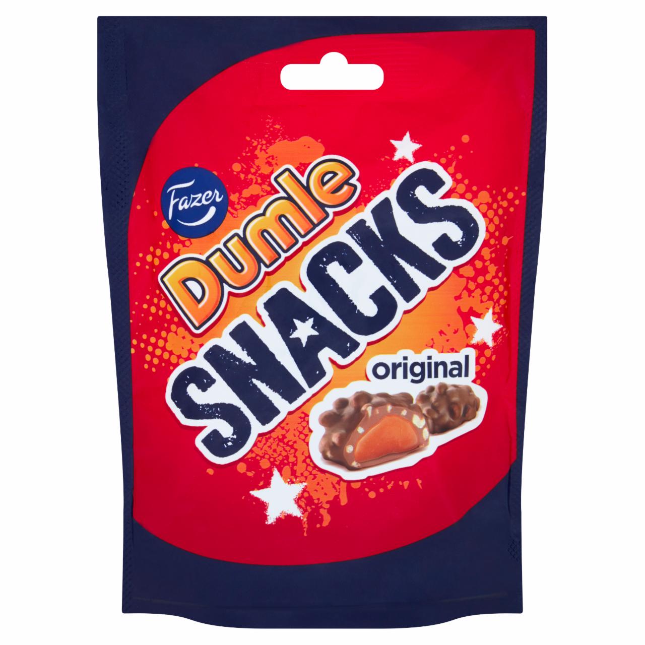 Photo - Dumle Snacks Milk Chocolate with Rice Crisps and Whipped Toffee Filling 100 g