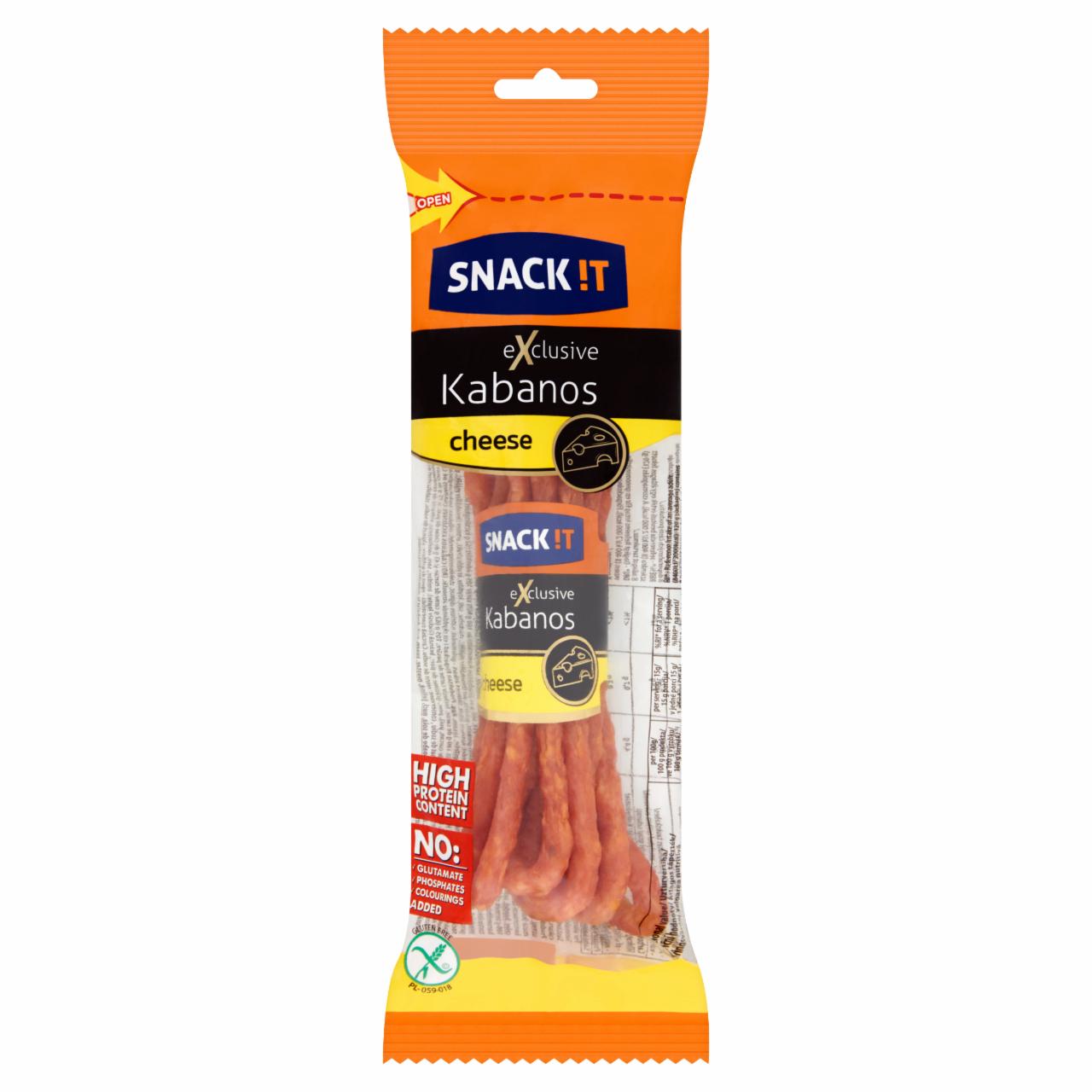 Photo - Snack !t Exclusive Cheese Kabanos Sausage 120 g