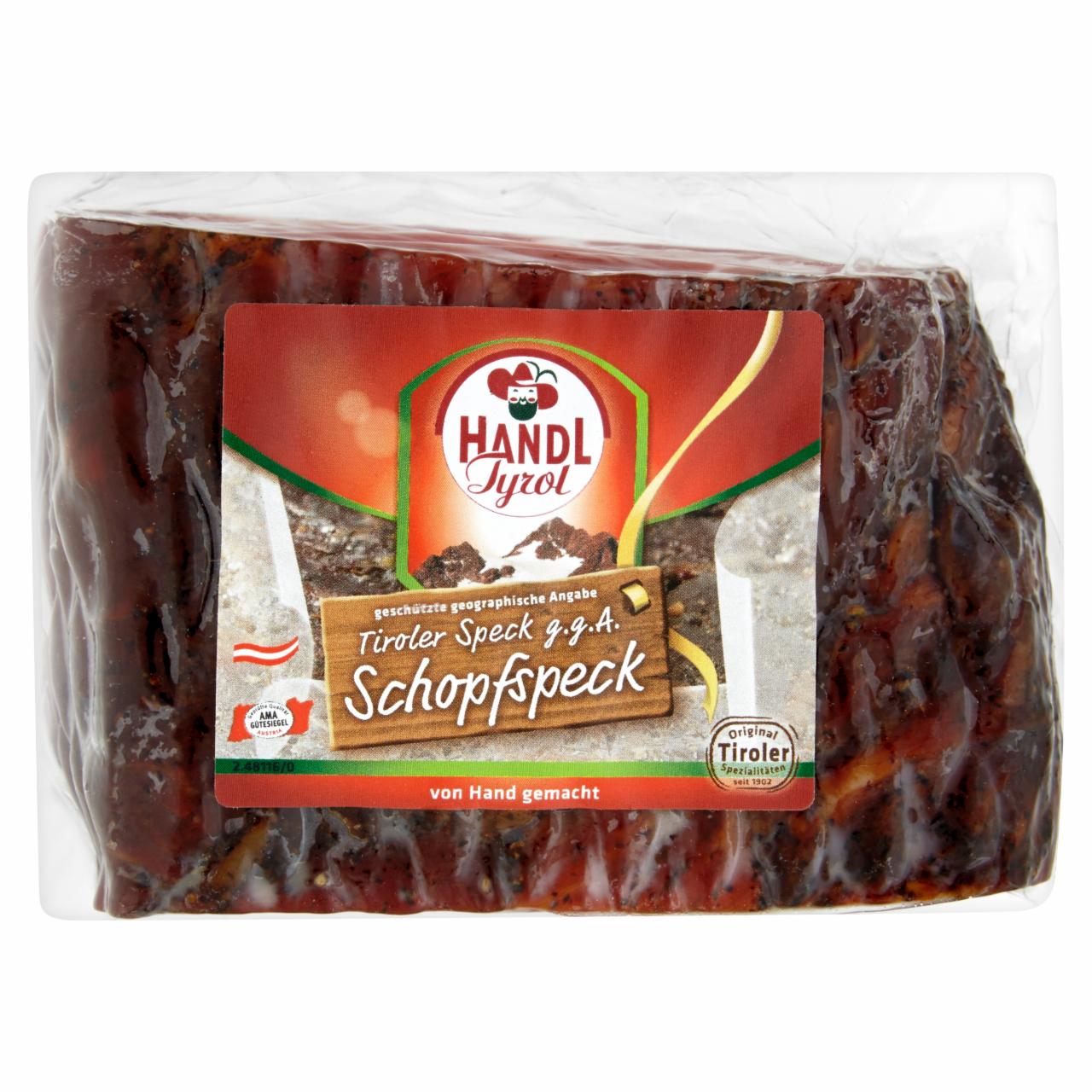 Photo - Handl Tyrol Tyrolean Smoked Clod Bacon