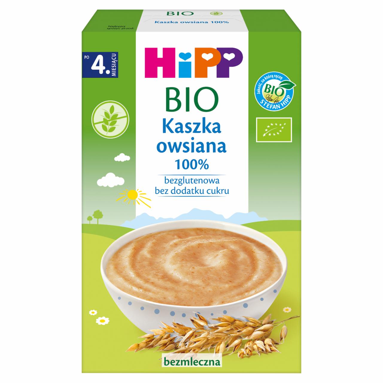 Photo - HiPP BIO Oatmeal Porridge 100% after 4. Month Onwards 200 g