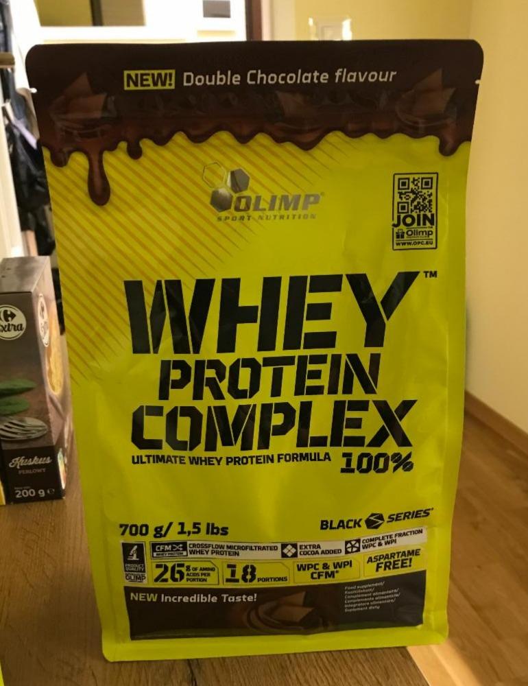 Photo - Whey protein complex 100% double chocolate flavour Olimp sport nutrition