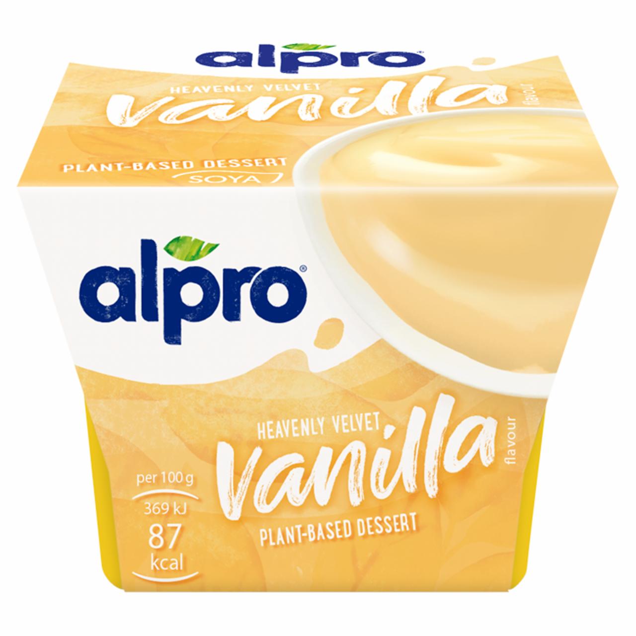 Photo - ALPRO Vanilla Flavour Plant-Based Soya Dessert 125 g