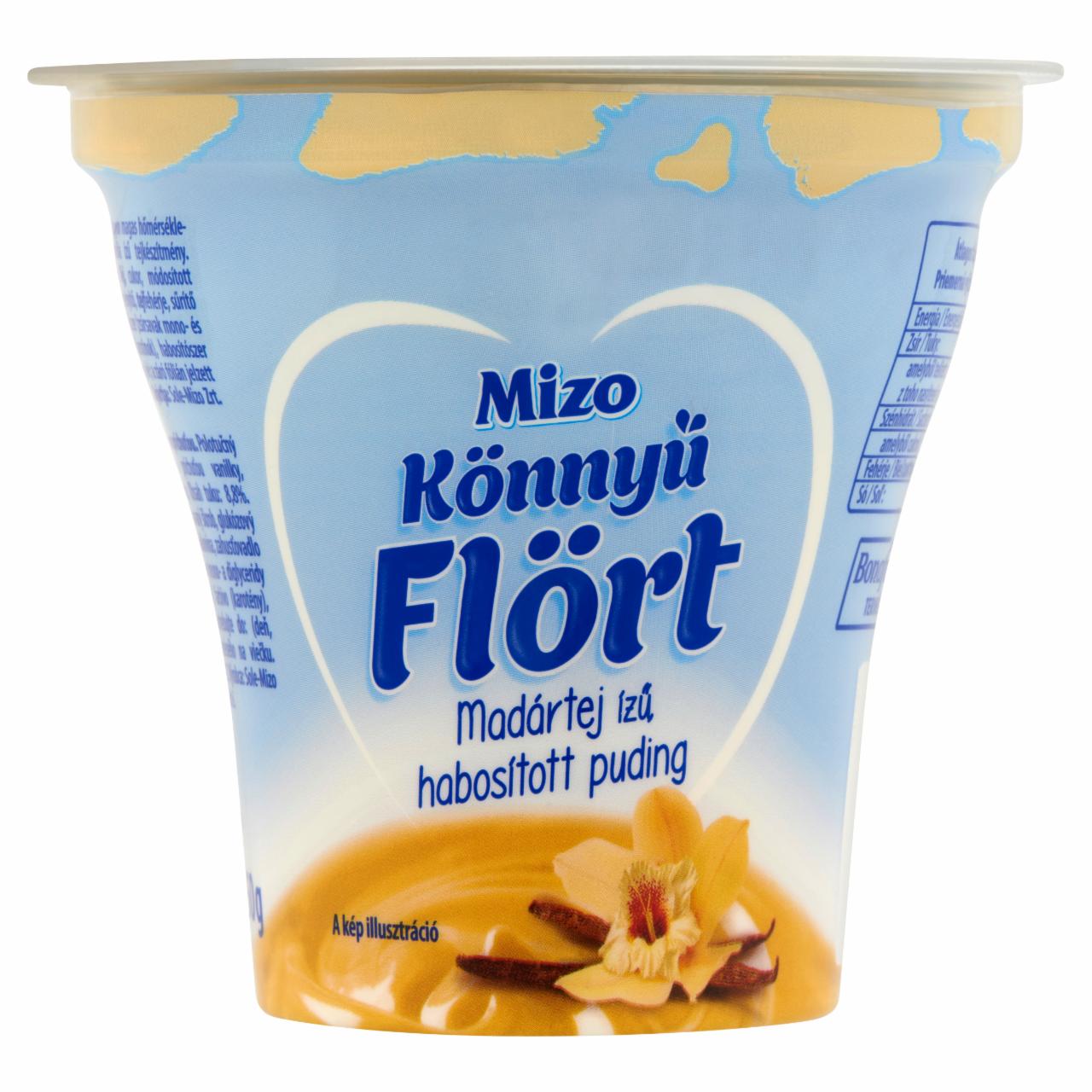 Photo - Mizo Könnyű Flört Foamed Pudding with Floating Islands Flavour 150 g