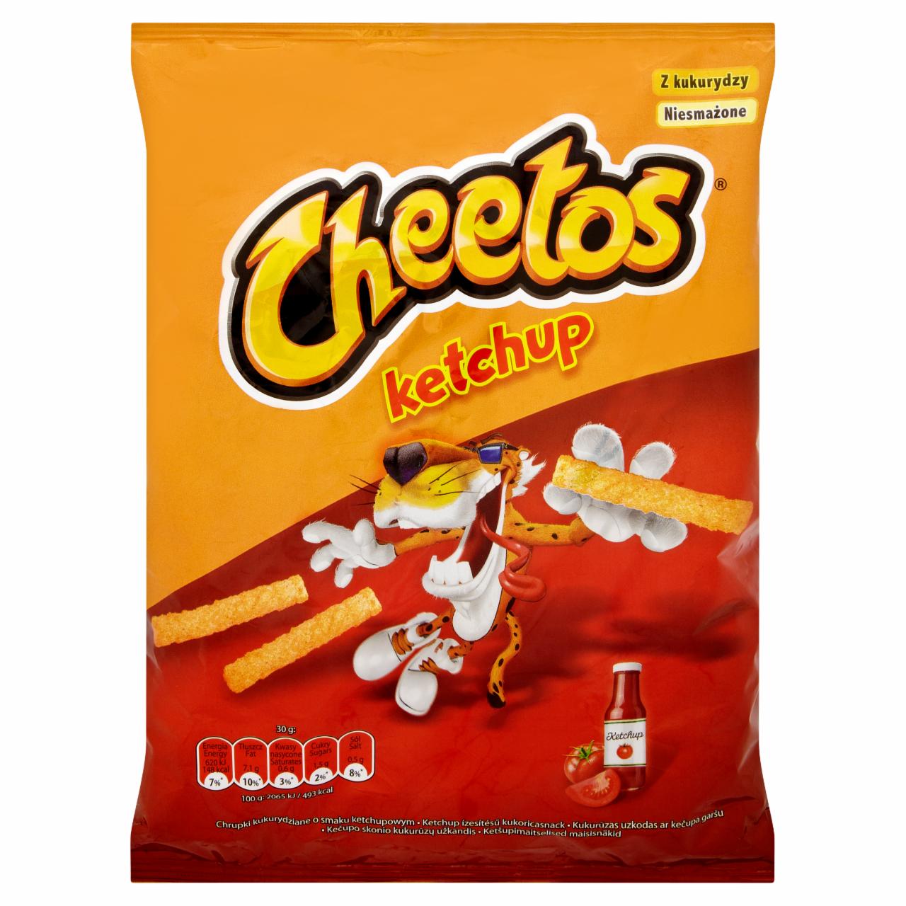 Photo - Cheetos Ketchup Flavoured Corn Snack 50 g