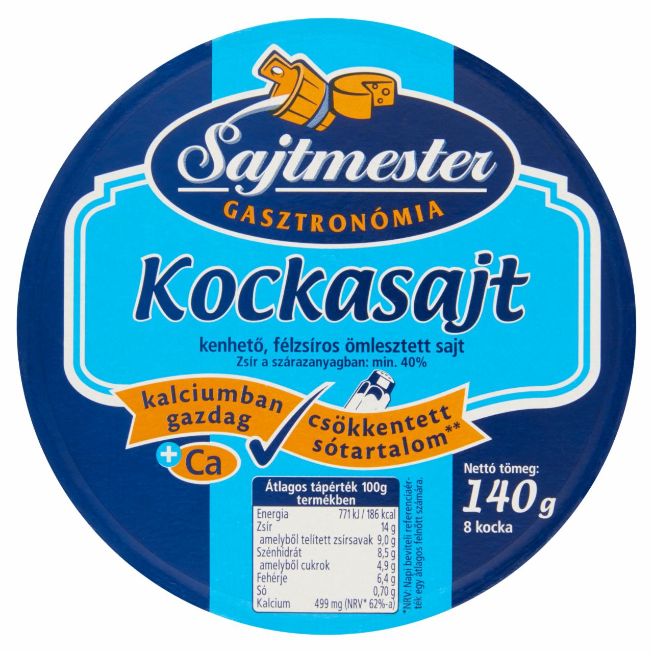 Photo - Sajtmester Semi-Fat Cheese 140 g