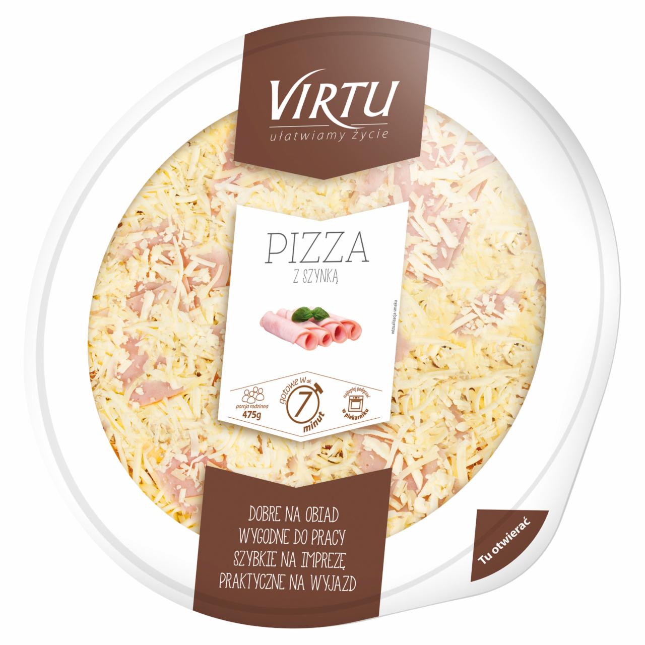 Photo - Virtu Pizza with Ham 475 g