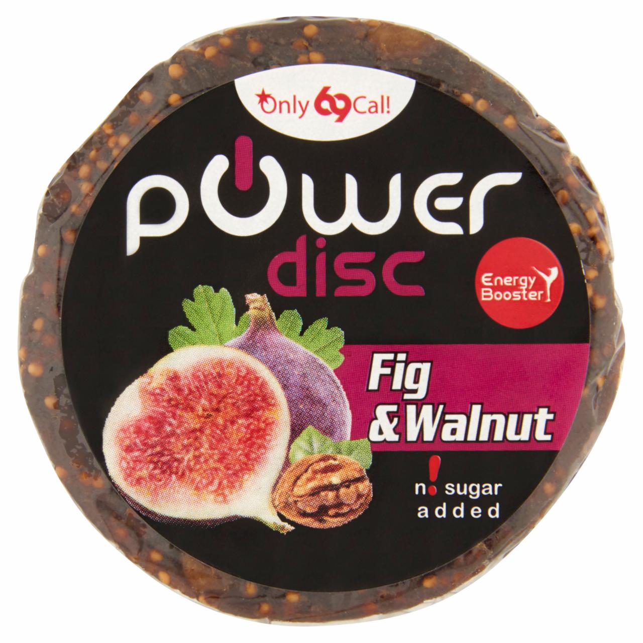 Photo - Power Disc Dried Fig Crowns with Walnut 25 g