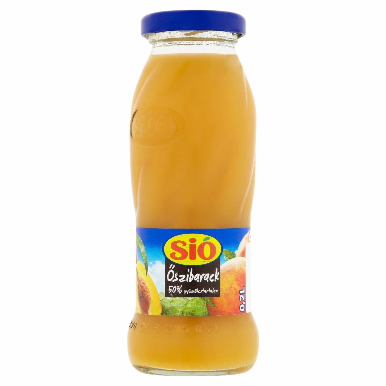Photo - Sió Peach Nectar with Fibre 2,0 l