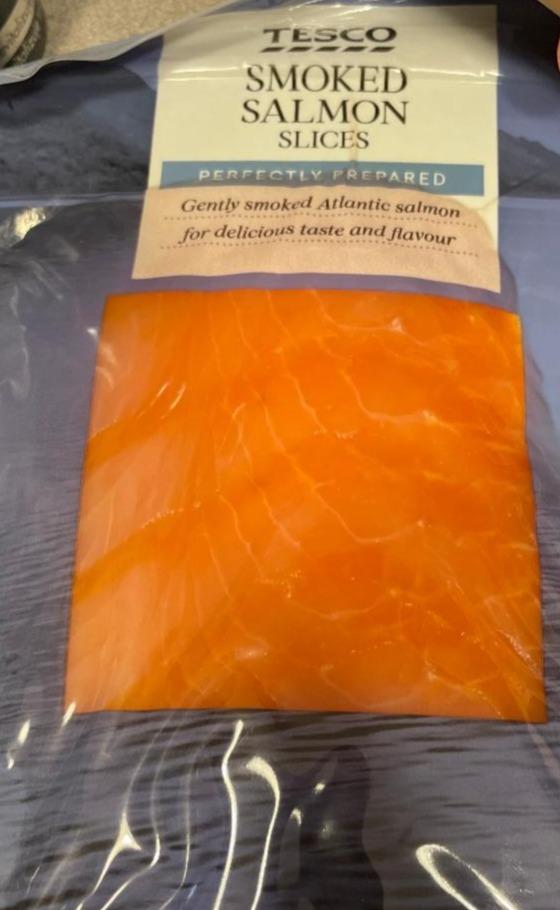 Photo - Smoked salmon slices Tesco