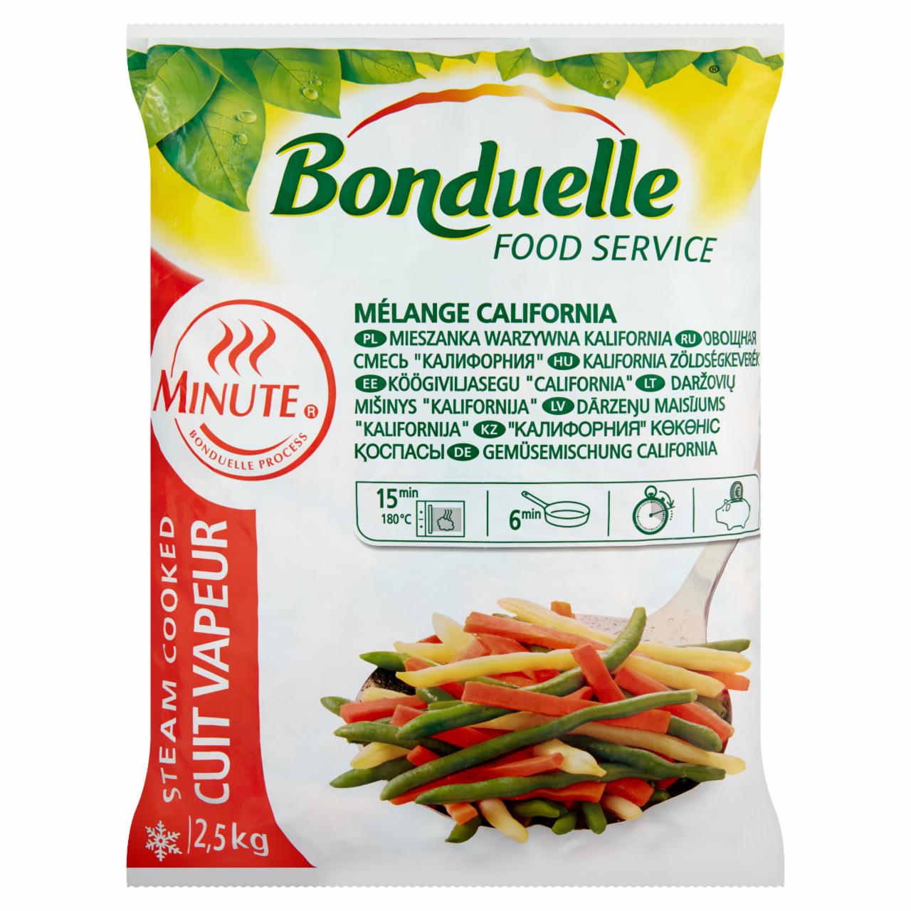 Photo - Bonduelle California Quick-Frozen Vegetable Mix 2,5 kg