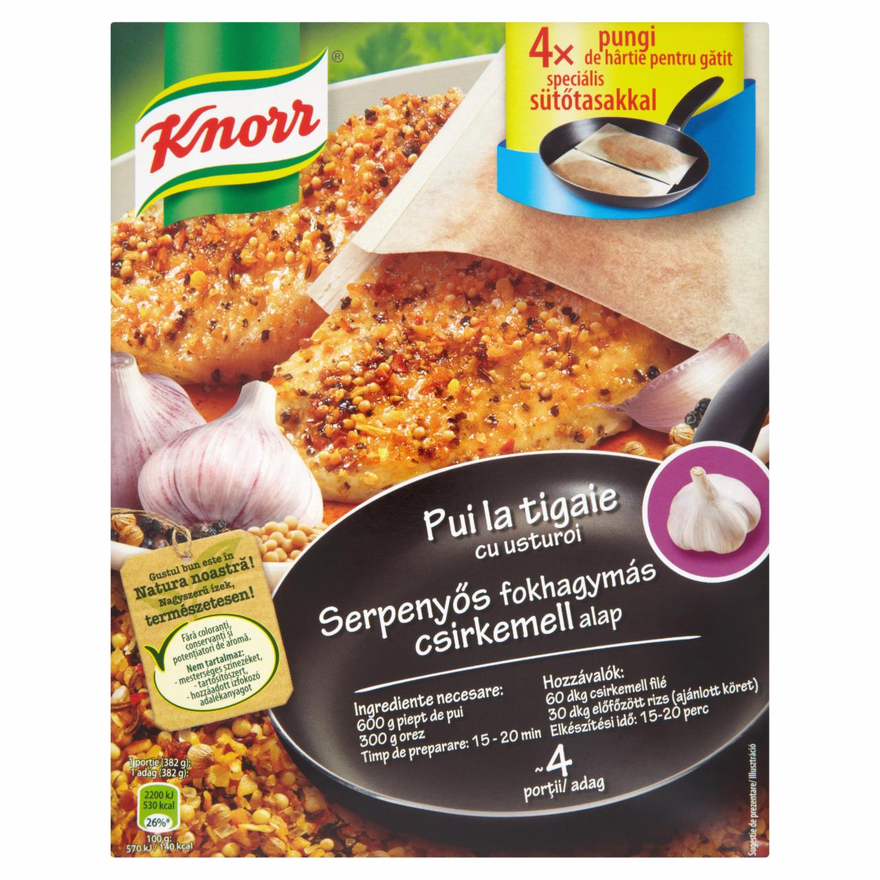 Photo - Knorr Fried Chicken Breast Base with Garlic 20 g