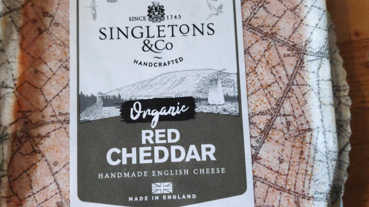 Photo - Organic Red Cheddar Singletons & Co