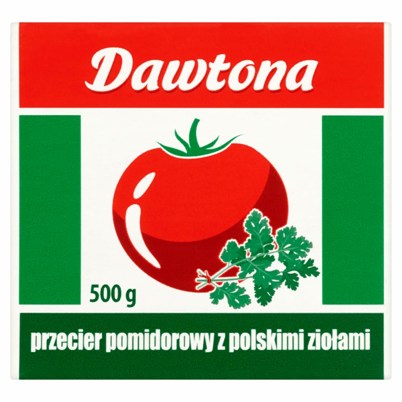 Photo - Dawtona Tomato Puree with Polish Herbs 500 g