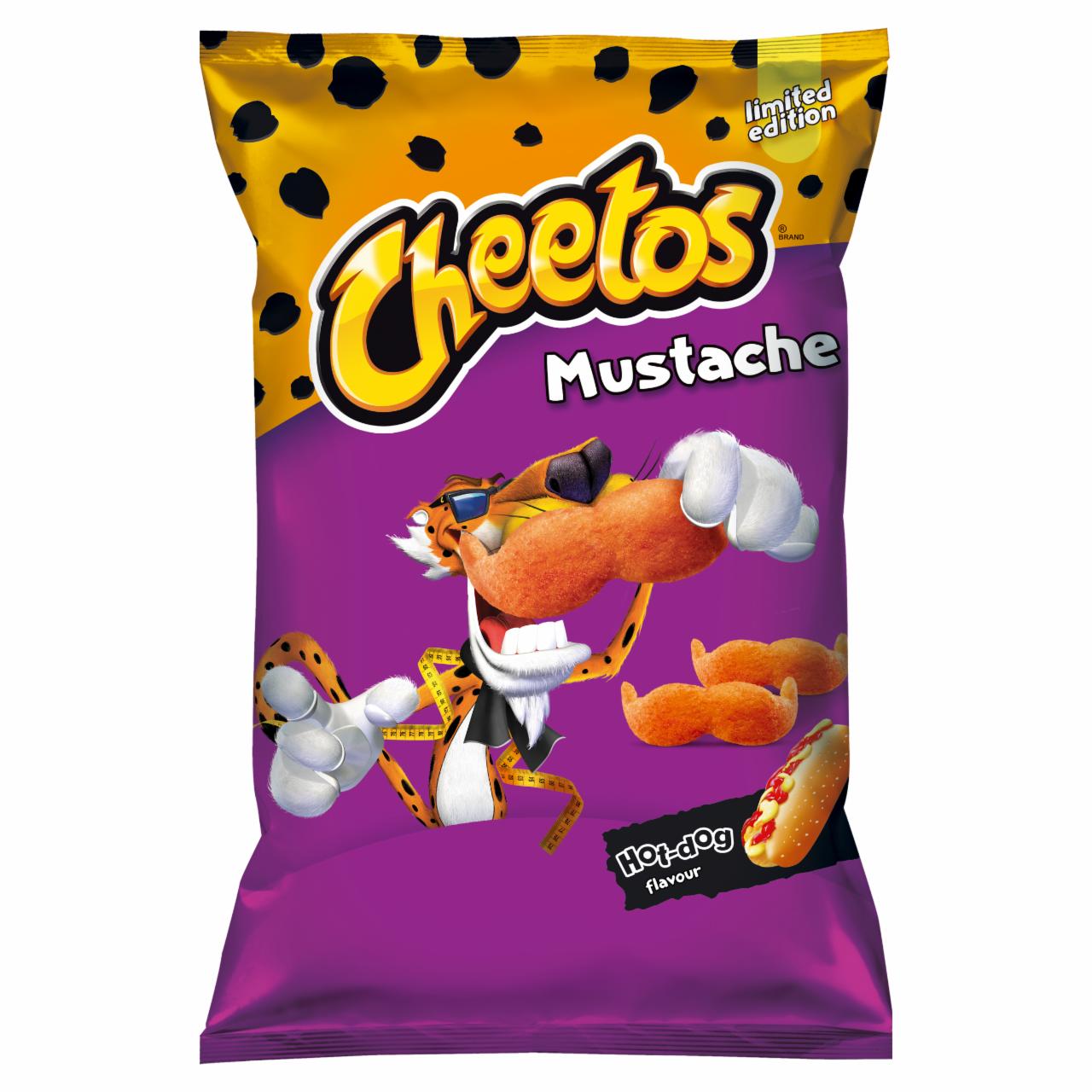 Photo - Cheetos Mustache Hot Dog Flavour Corn Crisps 70 g