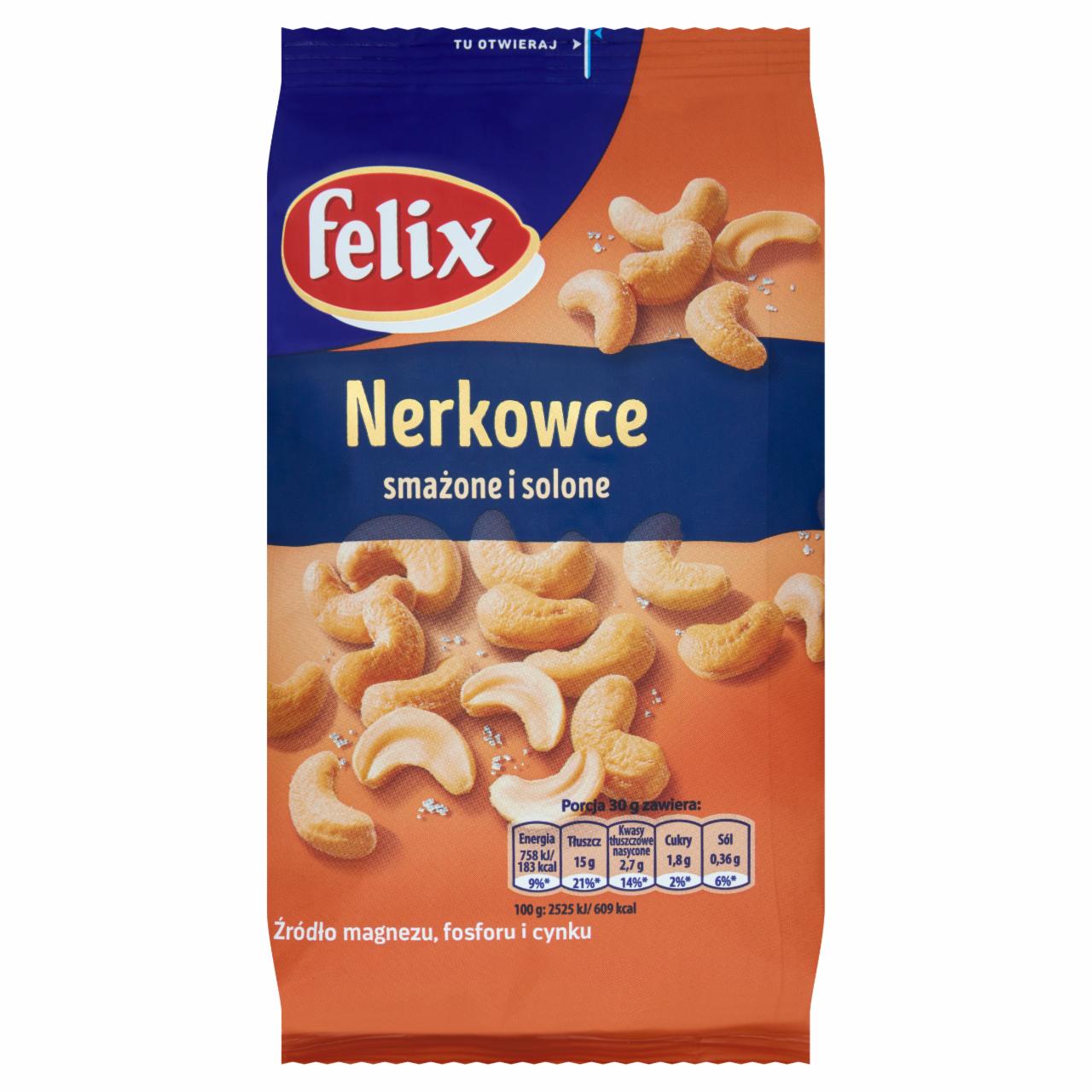 Photo - Felix Fried and Salted Cashews 240 g