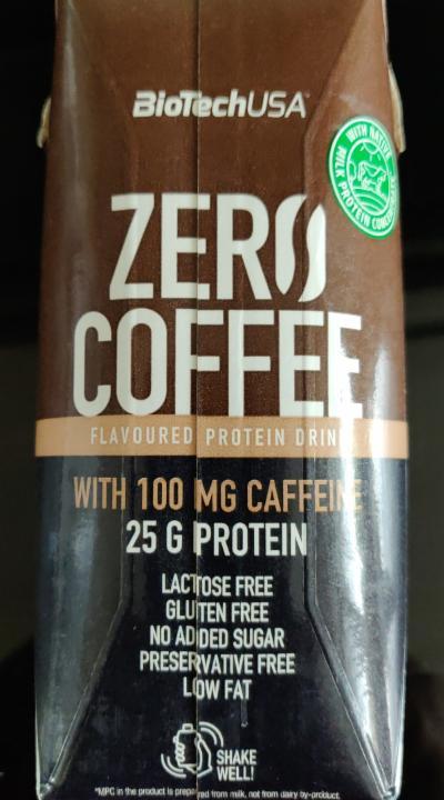 Photo - Zero Coffee flavoured Protein drink BioTechUSA