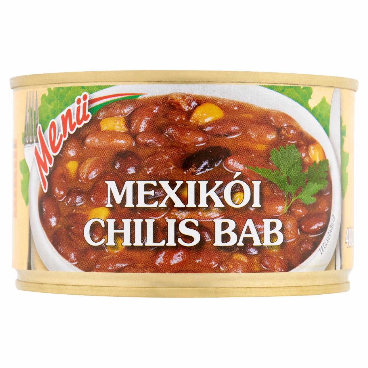 Photo - Menü Mexican Chili Beans 400 g
