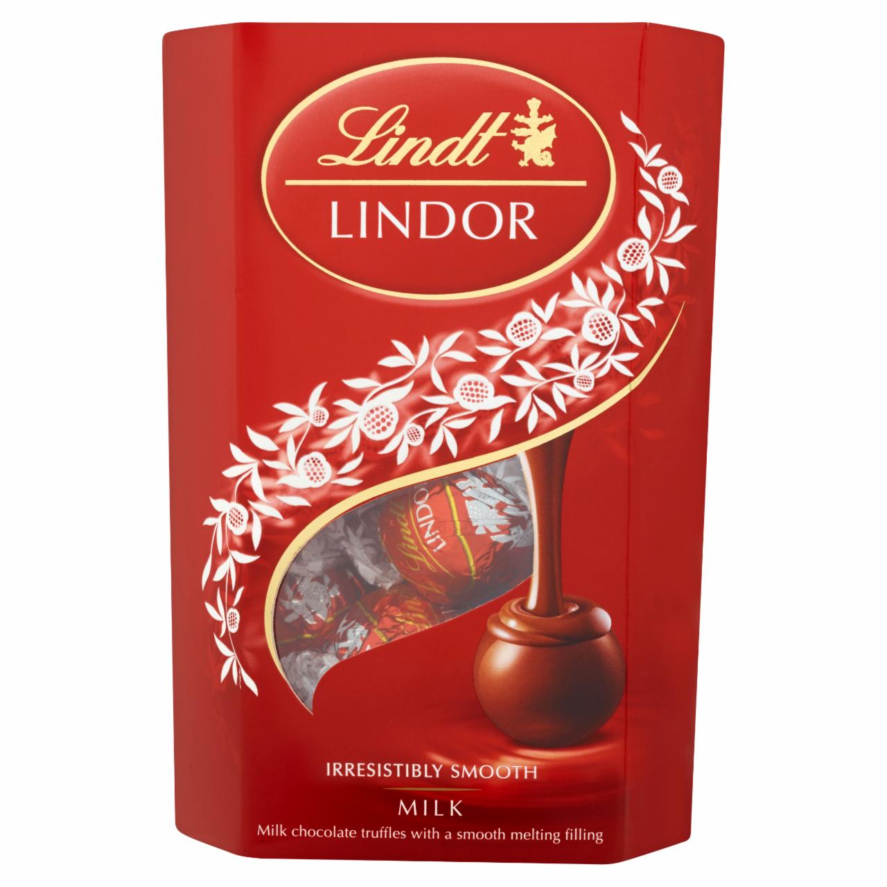 Photo - Lindt Lindor Milk Chocolate with a Smooth Filling 200 g
