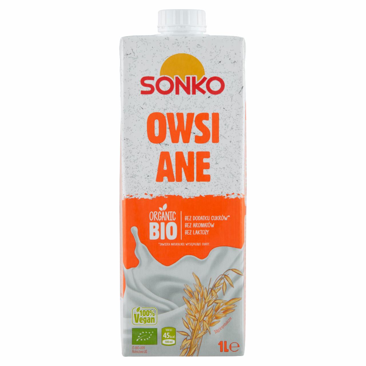 Photo - Sonko Bio Oat Drink 1 L