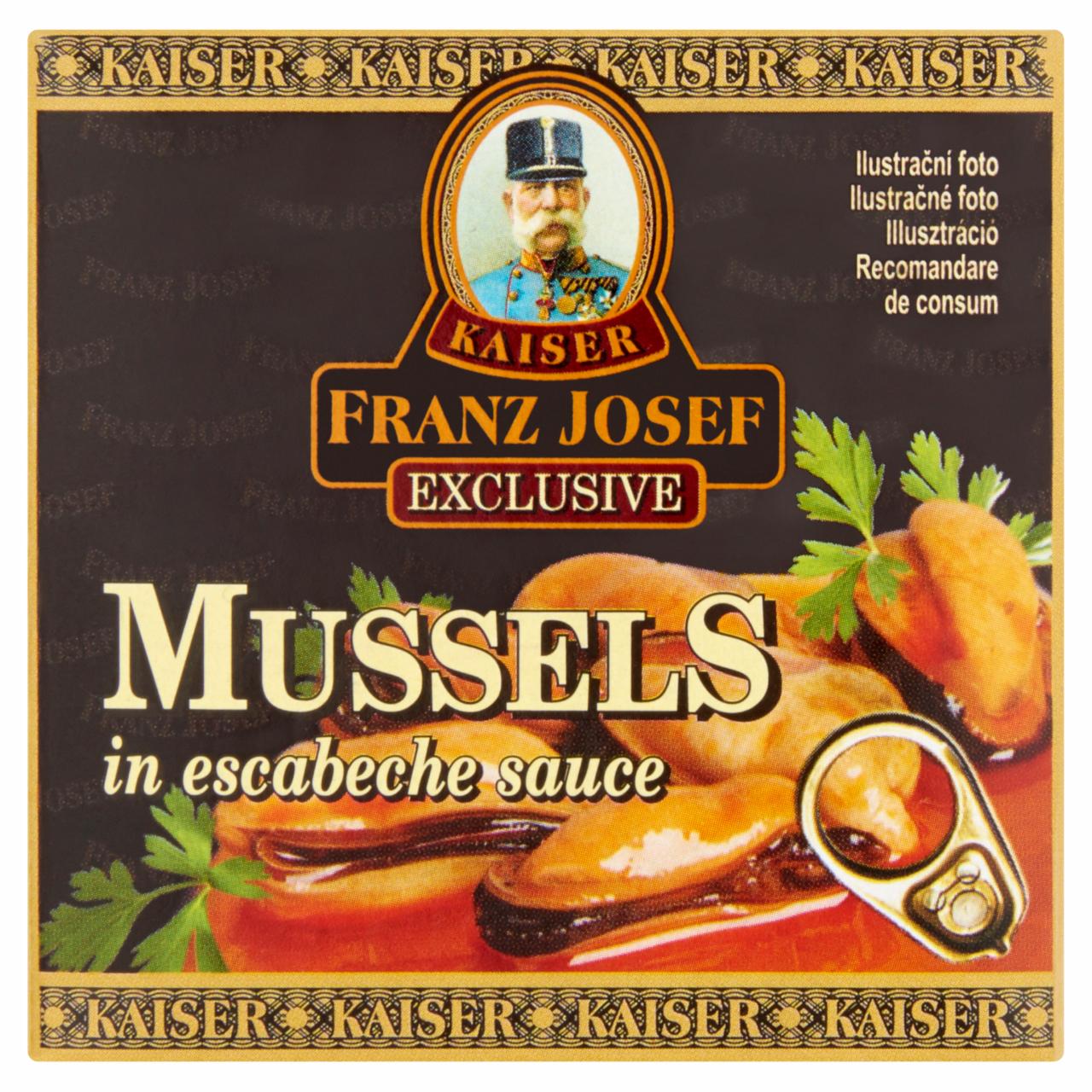 Photo - Kaiser Franz Josef Exclusive Mussels in Escabeche Sauce 80 g