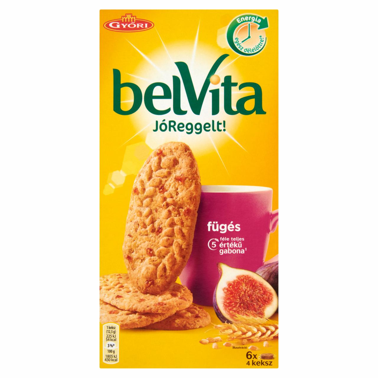 Photo - belVita JóReggelt! Crispy Biscuits with Cereals and Fig 300 g