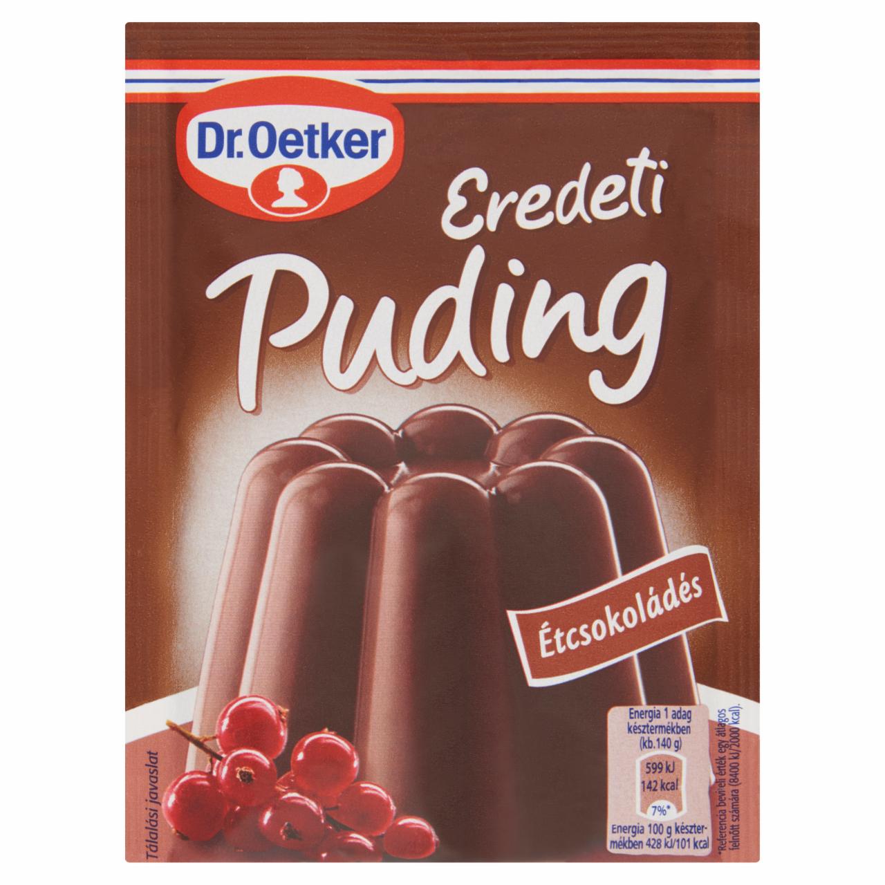 Photo - Dr. Oetker Eredeti Puding Dark Chocolate Pudding Powder 52 g