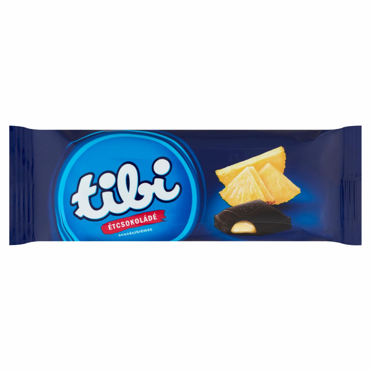 Photo - Tibi Chocolate with Pineapple Filling 100 g