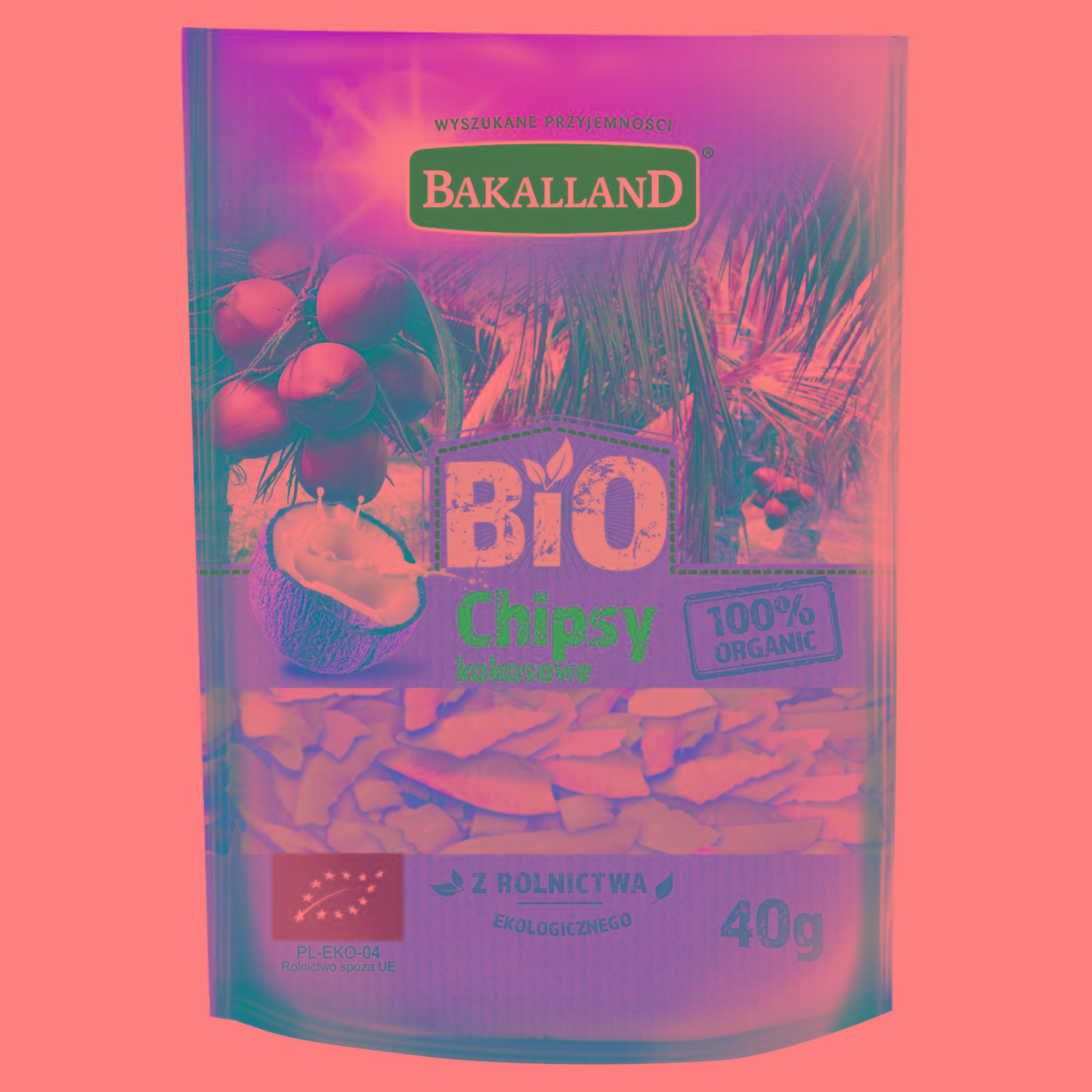 Photo - Bakalland Bio Coconut Chips 40 g