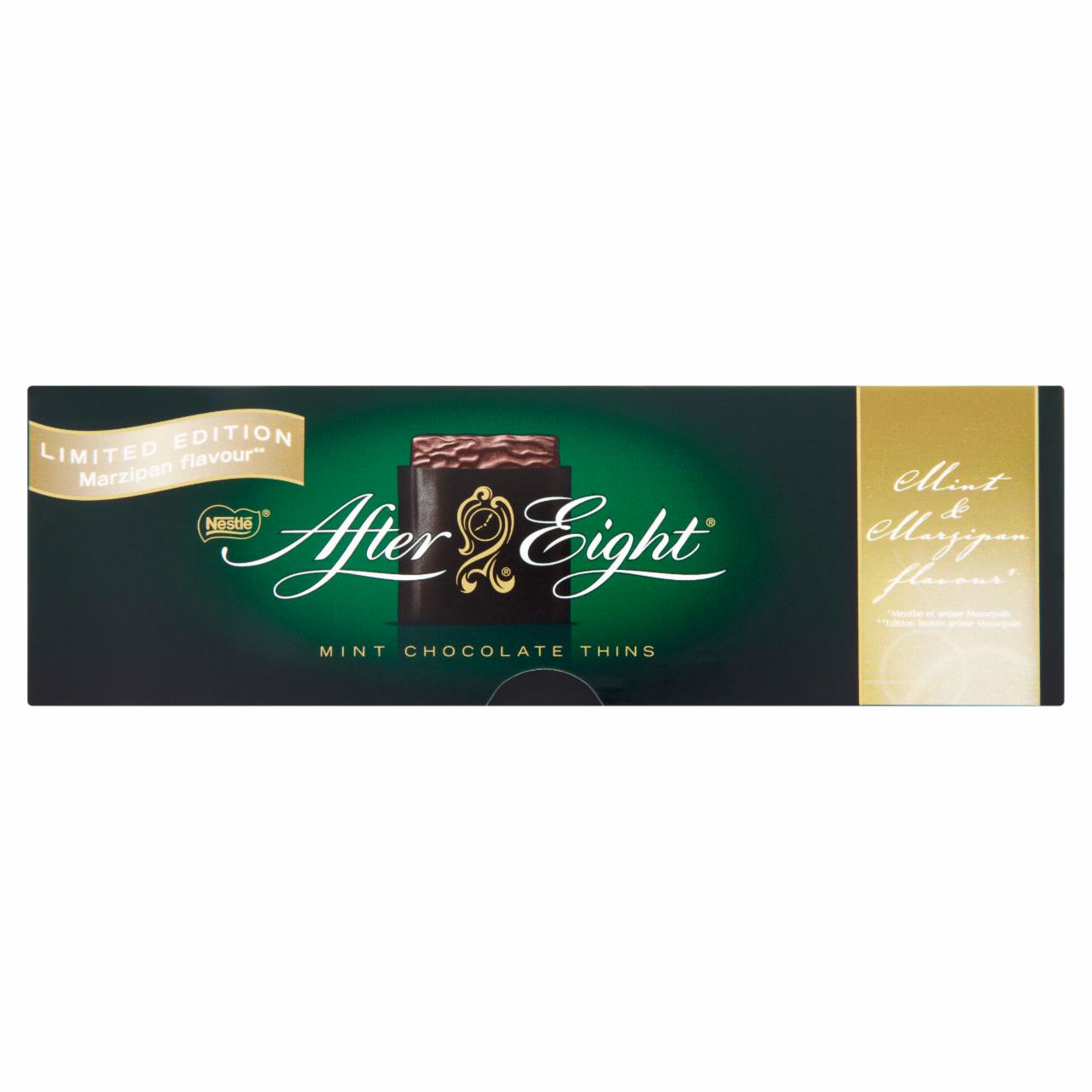 Photo - Nestlé After Eight Dark Chocolate with Marzipan Flavoured Fondant Cream Centre 300 g