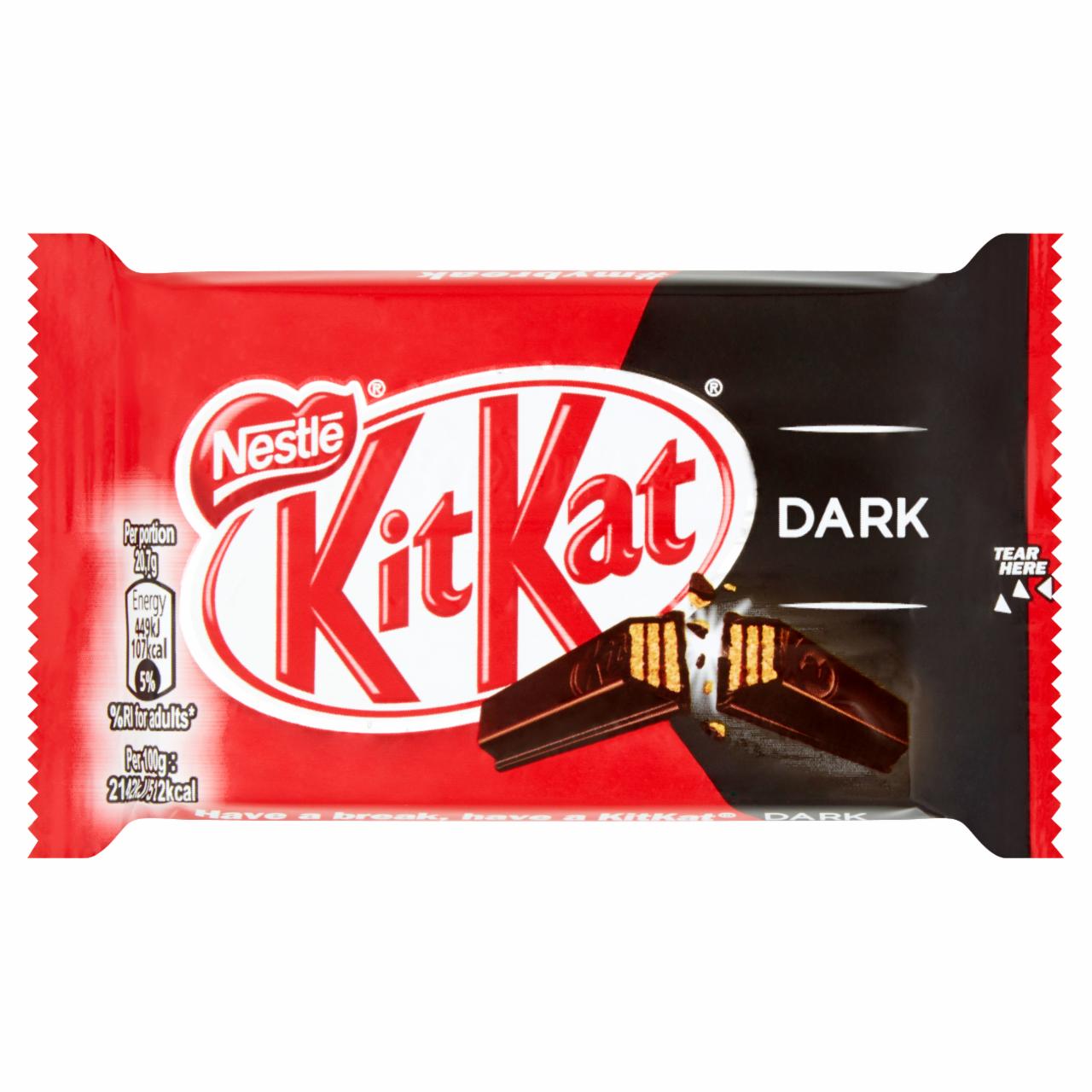 Photo - KitKat Dark Wafer Sticks in Dark Chocolate 41.5 g