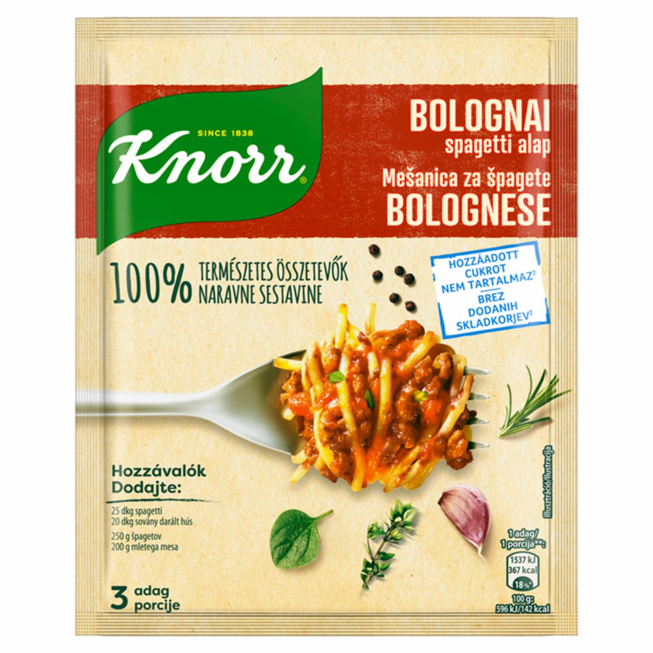 Photo - Knorr Spaghetti Bolognese Base 38 g