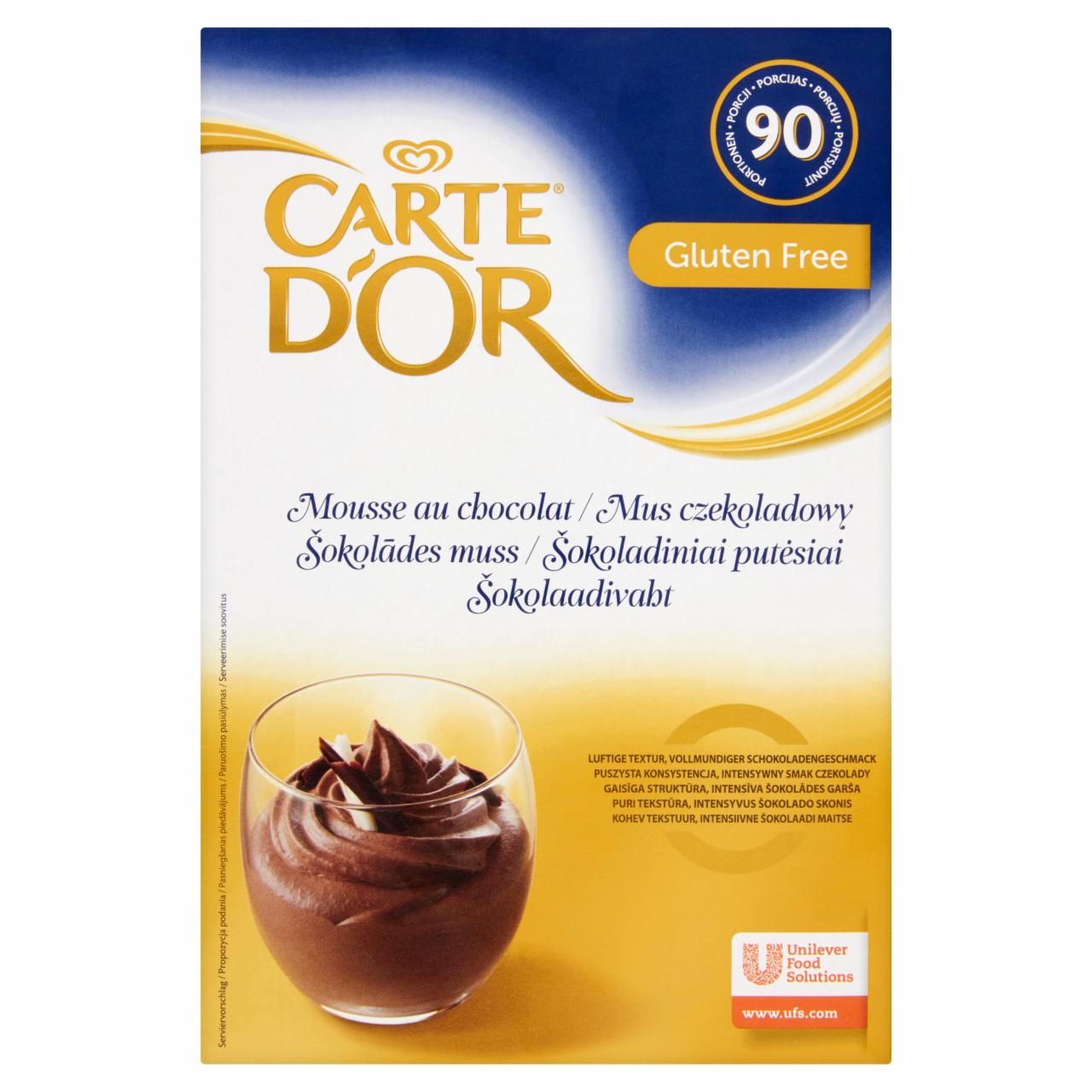 Photo - Carte D'Or Chocolate Flavoured Mousse Base 1,44 kg
