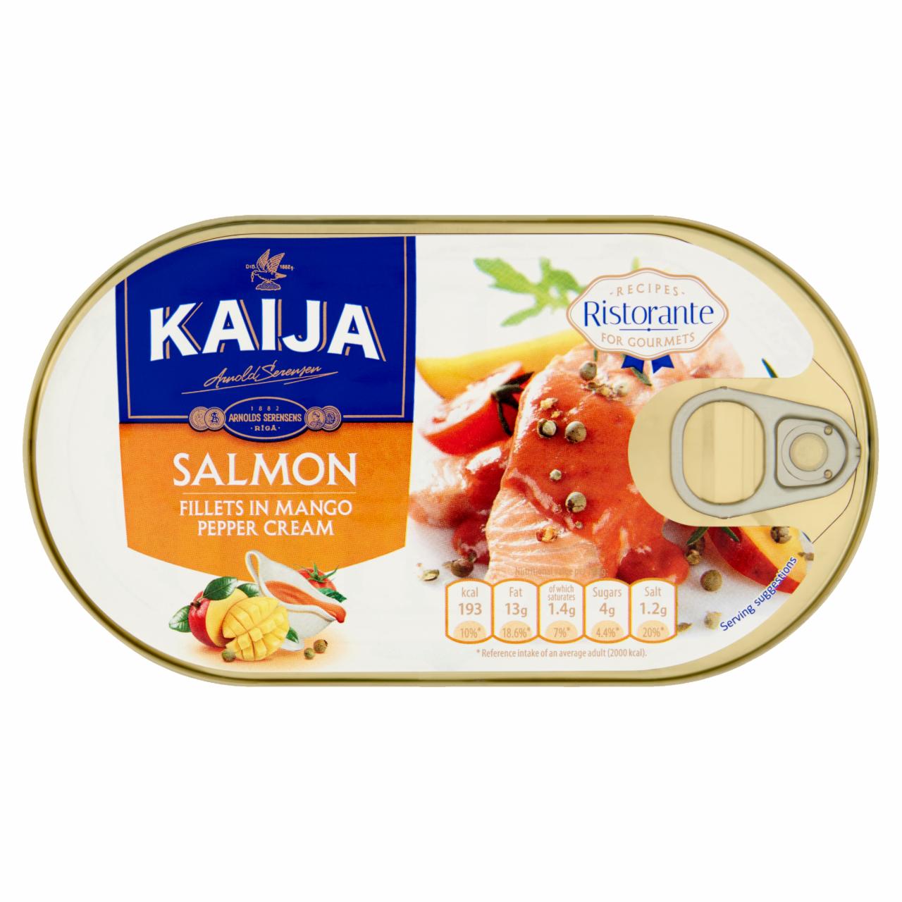 Photo - Kaija Salmon Fillets in Mango Pepper Cream 170 g