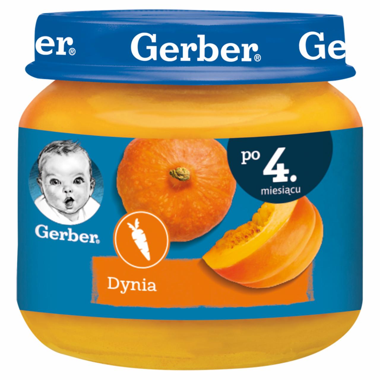 Photo - Gerber Pumpkin for Infants after 4. Months Onwards 80 g