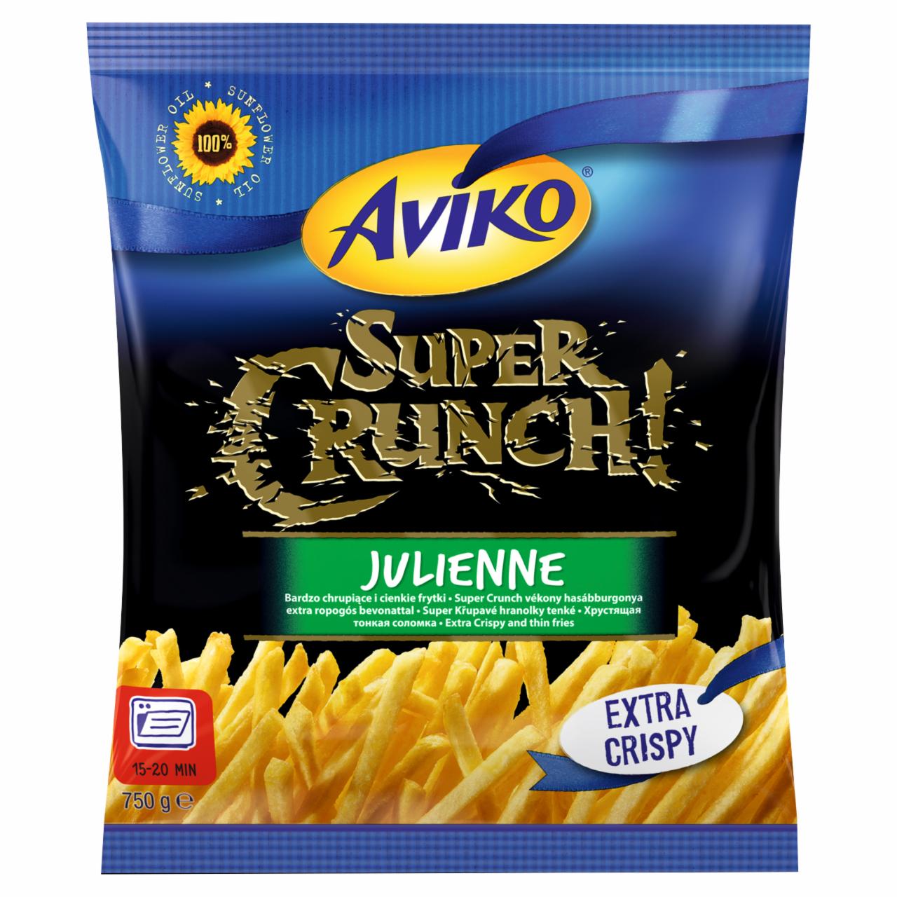 Photo - Aviko Super Crunch Julienne Extra Crispy and Thin Fries 750 g