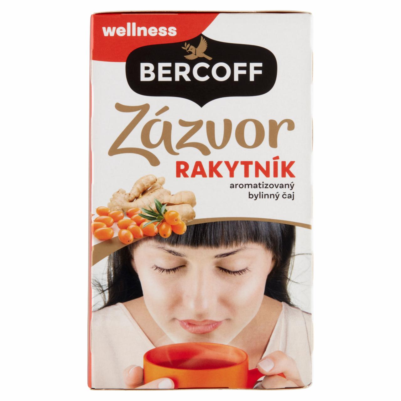 Photo - Bercoff Wellness Flavoured Herbal Tea with Ginger and Sea Buckthorn 20 Tea Bags 40 g