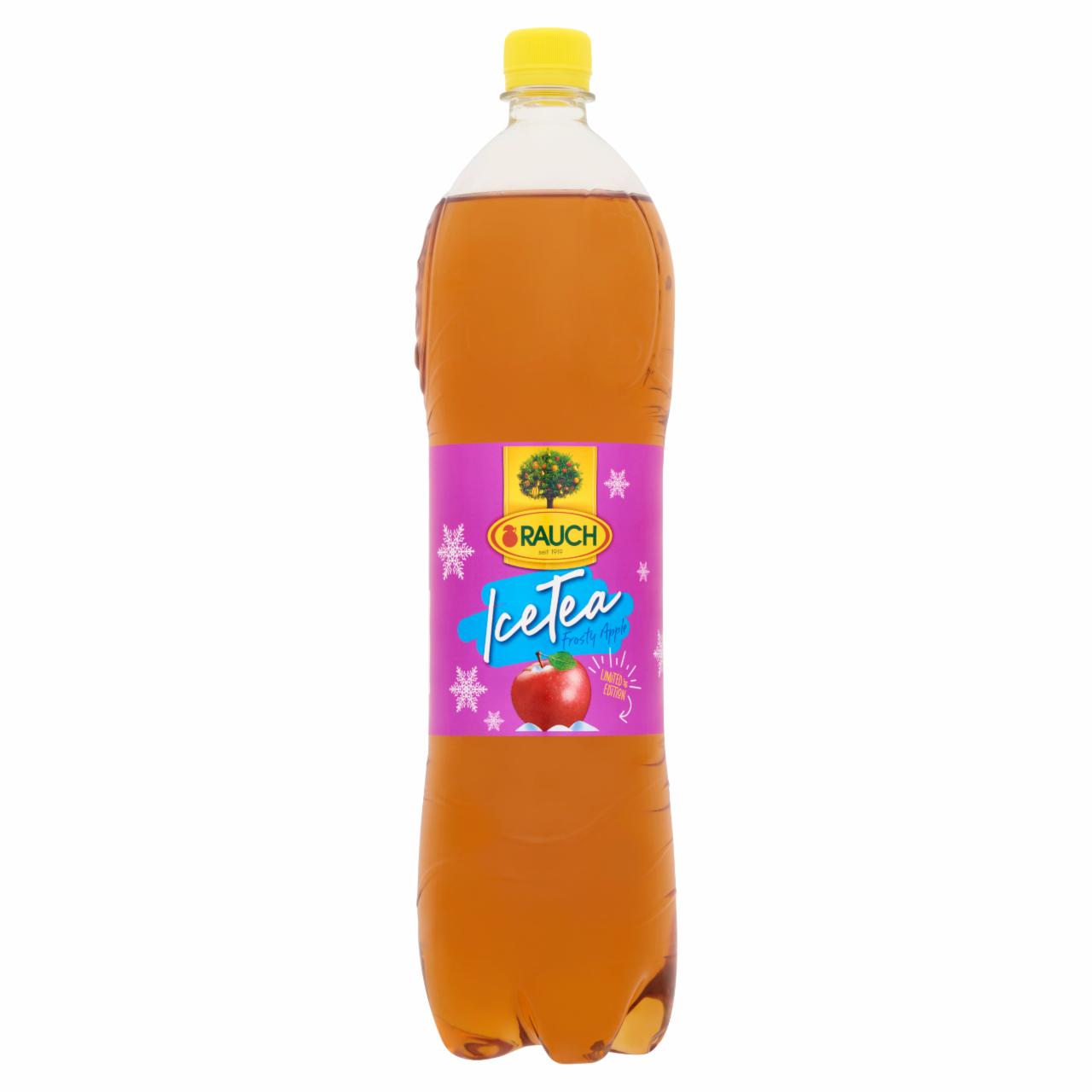 Photo - Rauch Ice Tea Frosty Apple Drink with Apple and Cinnamon Flavour Made From Fruit Tea 1,5 l