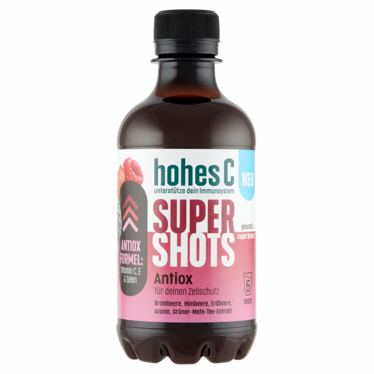 Photo - Hohes C Super Shots 100% Fruit Juice with Black Carrot Juice and Green Mate Tea Extract 0,33 l
