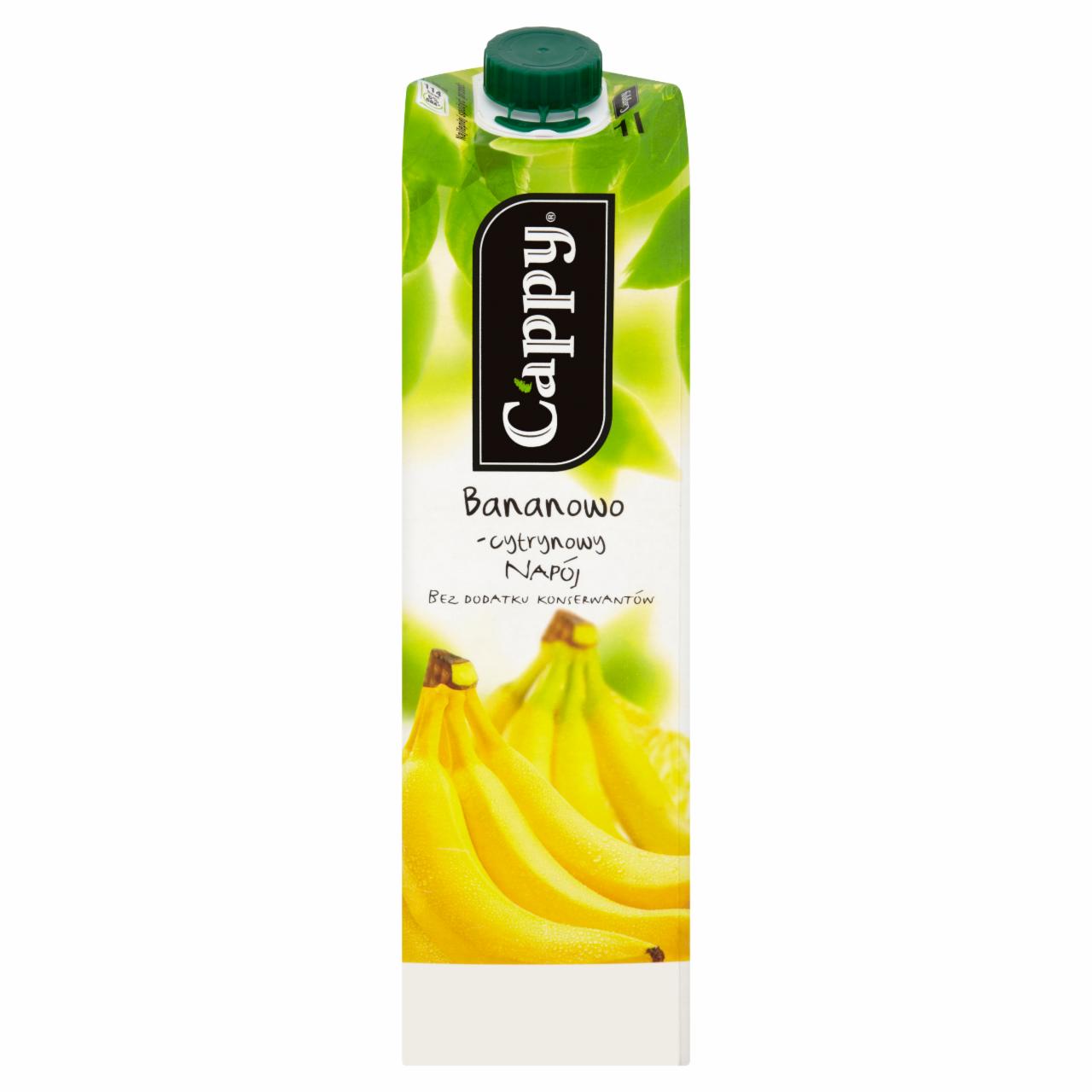 Photo - Cappy Banana - Lemon Drink 1L