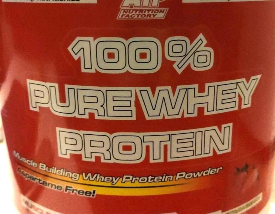 Photo - Pure whey protein 100% strawberry ATP Nutrition