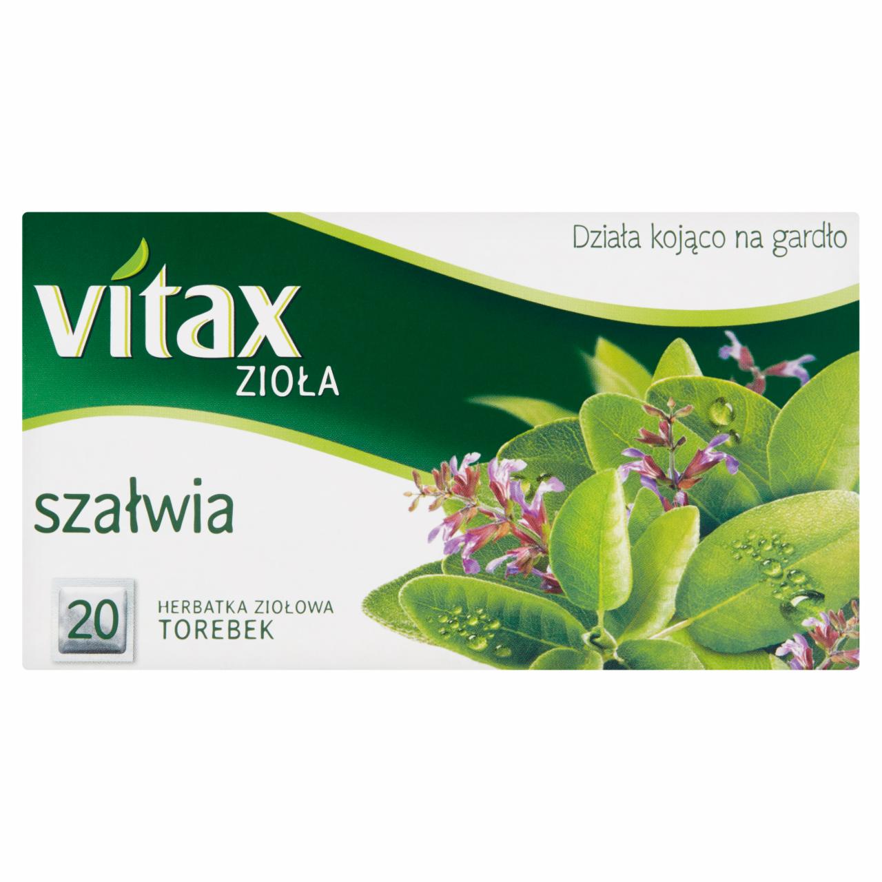 Photo - Vitax Zioła Sage Herbal Tea 24 g (20 x 1.2 g)