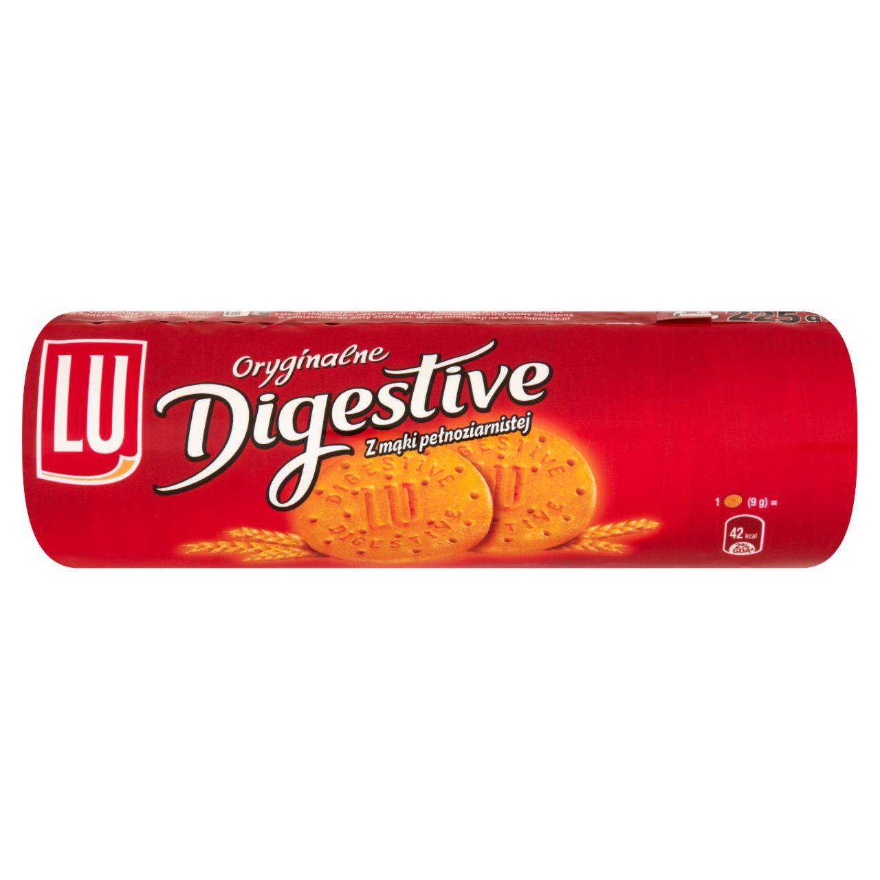 Photo - LU Oryginalne Digestive Wholemeal Biscuits 225 g
