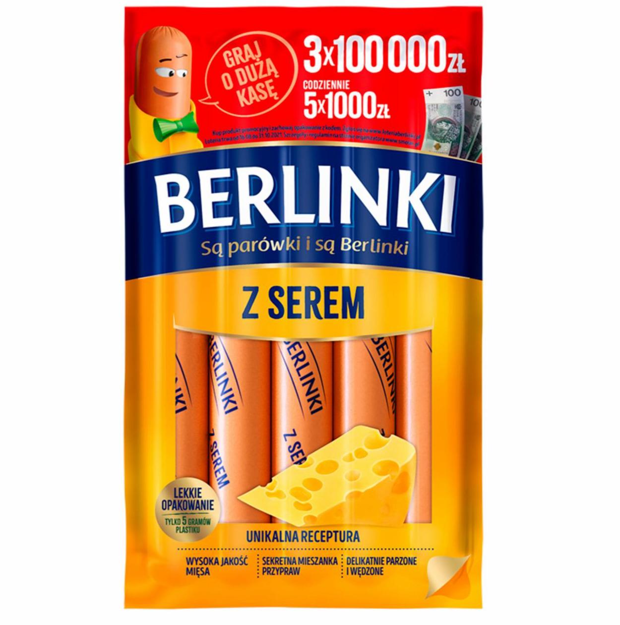 Photo - Berlinki with Cheese Thin Sausages 250 g