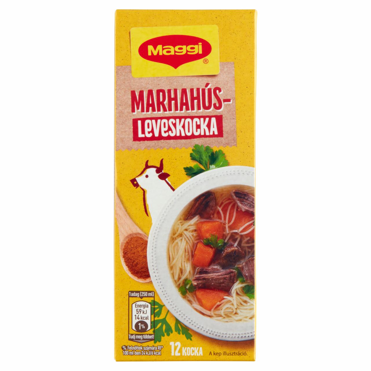 Photo - Maggi Beef Soup Stock Cube 120 g