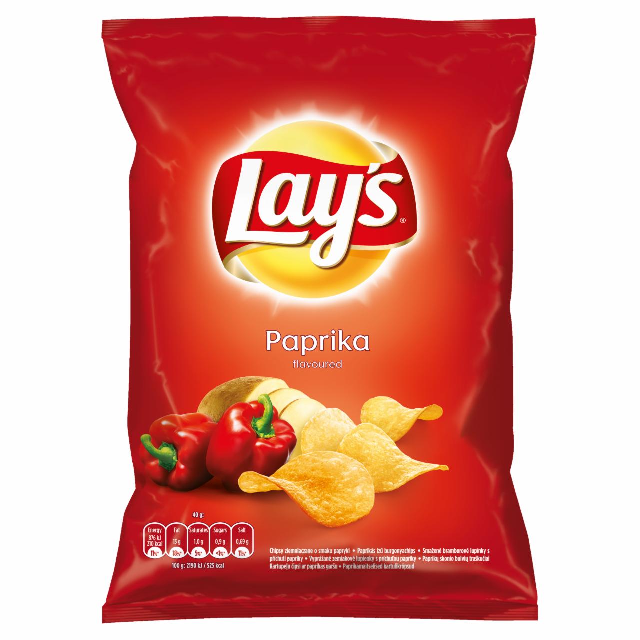 Photo - Lay's Paprika Flavoured Potato Crisps 40 g