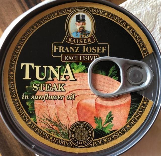 Photo - Tuna steak in sunflower oil Kaiser Franz Josef