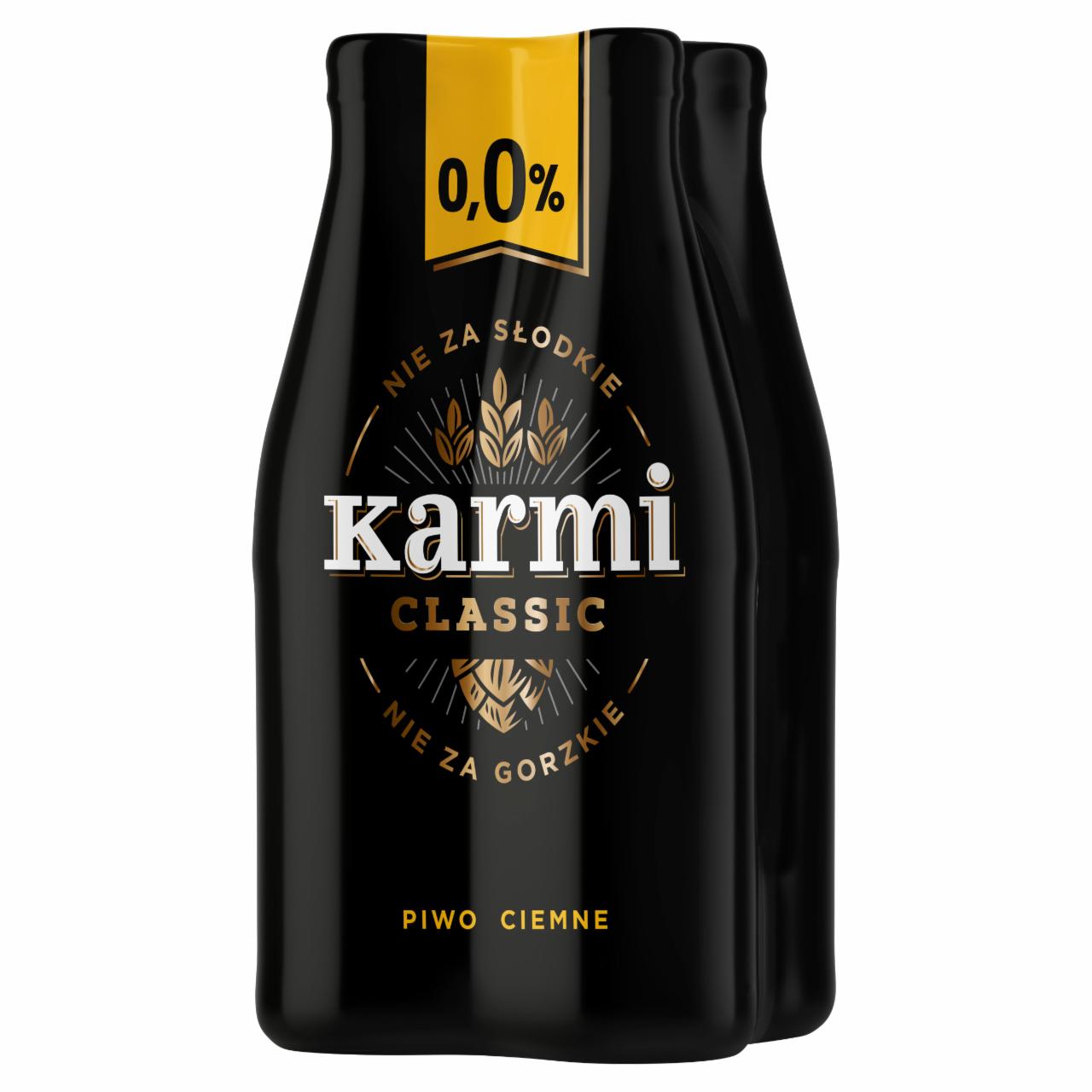 Photo - Karmi Iced Coffee Flavour Non-Alcohol Dark Beer 4 x 400 ml